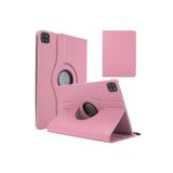 Zore Apple iPad Air 10.9 2020 4. Nesil Uyumlu Pembe Açık Dönebilen Standlı Kılıf