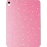 Zore Apple iPad Air 10.9 2022 (5 Nesil) Simli Parlak Görünümlü Uyumlu Nvth Tablet Koton Kılıf-Pembe