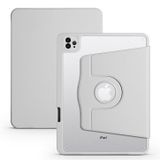 Zore Apple iPad Air 10.9 2022 5. Nesil Termik Kalem Bölmeli Dönebilen Standlı Kılıf