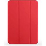 Zore Apple iPad Mini 2021 6. Nesil Uyumlu Kırmızı Smart Cover Standlı 1-1 Kılıf