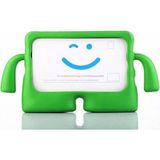 ZORE Apple iPad Pro 10.5 (7.nesil) Figürlü Silikon Çocuk Tablet Stand Kılıf Yeşil