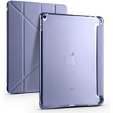 Zore Apple iPad Pro 10.5 7. Nesil Uyumlu Mor Tri Folding Kalem Bölmeli Standlı Kılıf