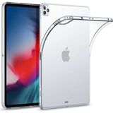 Zore Apple iPad Pro 11 2020 2. Nesil Süper Silikon Kapak - Renksiz Kılıf