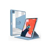 Zore Apple iPad Pro 11 2022 M2 Uyumlu Mavi Açık Nayn Dönebilen Standlı Kılıf