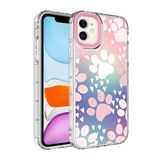 Zore Apple iPhone 11 Kamera Korumalı Renkli Desenli Sert Silikon Korn Kapak Kılıf