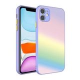 Zore Apple iPhone 11 Kamera Korumalı Renkli Temperli X-Cam Kapak Kılıf