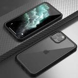 Zore Apple iPhone 11 Pro Dor Silikon Temperli Cam Kapak Kılıf
