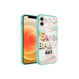 Zore Apple iPhone 11 Uyumlu Kamera Korumalı Desenli Sert Silikon Epoksi Kapak NO5 Cep Telefonu Kılıfı