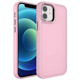 Zore Apple iPhone 12 Metal Çerçeve Buton Tasarımlı Sert Botox Kapak Kılıf