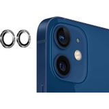 ZORE Apple iPhone 12 Mini CL-06 Renkli Taşlı Kamera Lens Koruyucu
