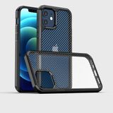 Zore Apple iPhone 12 Pro İnoks Fiber Yüzey Tasarım Cep Telefonu Kılıfı
