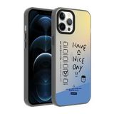 Zore Apple iPhone 12 Pro Max Desenli Dragon Sert Kapak Kılıf