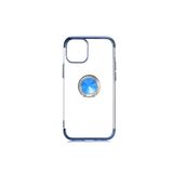 Zore Apple iPhone 12 Uyumlu Mavi Gess Silikon Kılıf