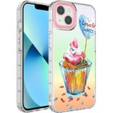 ZORE Apple iPhone 13 Kılıf Renkli Desenli Sert Silikon Zore Korn Kılıf NO15
