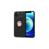 Zore Apple iPhone 13 Mini Ravel Silikon Kapak Siyah-Rose Gold Cep Telefonu Kılıfı