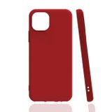 Zore Apple iPhone 13 Mini Uyumlu Biye Silikon Kırmızı Kılıf