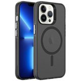 Zore Apple iPhone 13 Pro Max Magsafe Şarj Özellikli Buzlu Transparan C-Pro Sert Kapak Kılıf