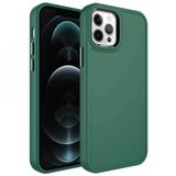 Zore Apple iPhone 13 Pro Metal Çerçeve ve Buton Tasarımlı Sert Botox Kapak Kılıf