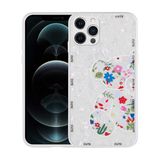 Zore Apple iPhone 13 Pro Uyumlu White Bear Desenli Sert Silikon Mumila Kapak Kılıf