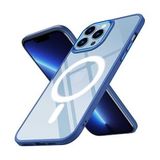 Zore Apple Iphone 13 Pro Wireless Şarj Özellikli Krom Magsafe Silikon Cep Telefonu Kılıfı
