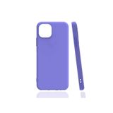 Zore Apple iPhone 13 Uyumlu Biye Silikon Lila Kılıf