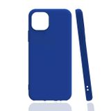 Zore Apple iPhone 13 Uyumlu Biye Silikon Mavi Kılıf
