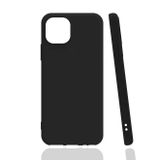 Zore Apple iPhone 13 Uyumlu Biye Silikon Siyah Kılıf