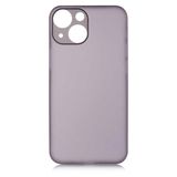 Zore Apple iPhone 13 Uyumlu Füme 1. Kalite PP Kapak Kılıf