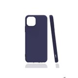 Zore Apple iPhone 13 Uyumlu Lacivert Biye Silikon Kılıf
