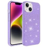 Zore Apple iPhone 14 Plus Uyumlu Mor Shining Silikon Kılıf