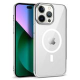 Zore Apple iPhone 14 Pro Max Wireless Şarj Özellikli Pixel Magsafe Kapak Kılıf