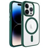 Zore Apple iPhone 14 Pro Wireless Şarj Özellikli Krom Magsafe Silikon Kapak Kılıf