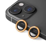 ZORE Apple iPhone 15 Zore CL-12 Premium Safir Parmak İzi Bırakmayan Anti-Reflective Kamera Lens Koruyucu