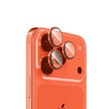 Zore Apple iPhone 17 Pro ve 17 Pro Max Zore Mikro Kamera Lens Koruyucu Turuncu
