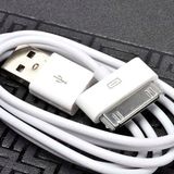 Zore Apple iPhone 4S Beyaz USB Kablo