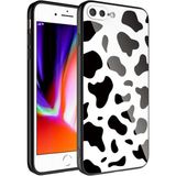 Zore Apple iPhone 8 Plus Kamera Korumalı Desenli Sert Silikon Epoksi Kapak Kılıf