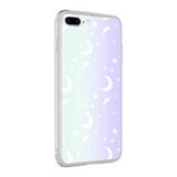 Zore Apple iPhone 8 Plus Kılıf M-Blue Desenli Kapak