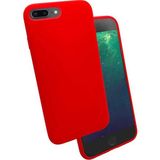 Zore Apple iPhone 8 Plus Silk Silikon Kılıf