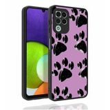Zore Galaxy A22 4G Desenli Kamera Korumalı Parlak Nora Kapak Kılıf