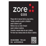 Zore Galaxy Core 2 A Kalite Uyumlu Batarya