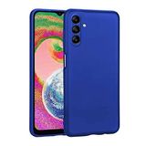 Zore Galaxy ile uyumlu A04S Kılıf Zore Premier Silikon Kapak Saks Mavi