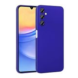 Zore Galaxy ile uyumlu A15 Kılıf Zore Premier Silikon Kapak Saks Mavi