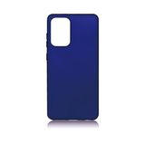 Zore Galaxy İle Uyumlu A72 Kılıf Premier Silikon Kapak, Saks Mavi