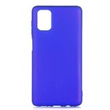Zore Galaxy İle Uyumlu M51 Kılıf Premier Silikon Kapak, Saks Mavi