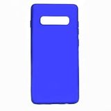 Zore Galaxy İle Uyumlu S10 Kılıf Premier Silikon Kapak, Saks Mavi