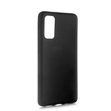 Zore Galaxy ile uyumlu S20 Kılıf Premier Silikon Kapak Siyah