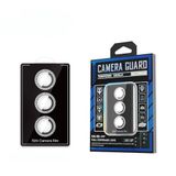 Zore Galaxy İle Uyumlu S24 Diamond Kamera Lens Koruyucu Cam Filmi, Siyah