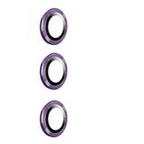Zore Galaxy İle Uyumlu S24 Kamera Lens Koruyucu Cam Filmi, Derin Mor