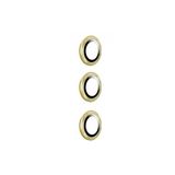 Zore Galaxy İle Uyumlu S24 Plus Kamera Lens Koruyucu Cam Filmi, Gold