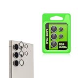 Zore Galaxy ile uyumlu S24 Ultra CL-07 Kamera Lens Koruyucu Titanyum-Gri